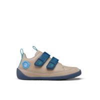 Affenzahn LEATHER SNEAKER BUDDY OCTOPUS Grey Blue | Dětské barefoot tenisky - 24