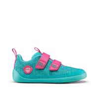 Affenzahn SNEAKER KNIT HAPPY OWL Turquoise | Dětské barefoot tenisky - 28