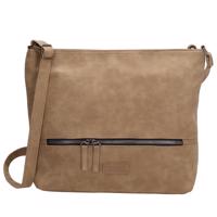 Beagles Arquillos dámská crossbody kabelka - taupe - 28 cm