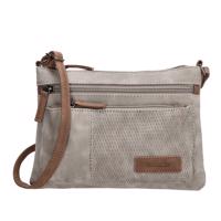 Beagles Brunete dámská crossbody kabelka 24 cm - světle šedá