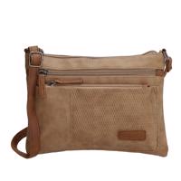 Beagles Brunete dámská crossbody kabelka 24 cm - taupe