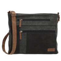 Beagles Brunete dámská crossbody kabelka dvoukomorová - BK