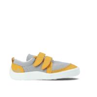 BEDA TENISKY TEX MARTY Gray Yellow | Dětské barefoot tenisky - 22