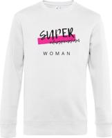 Bílý crewneck Dnes pomáhám - Superwoman