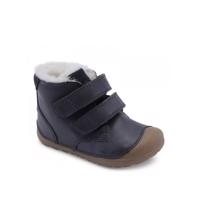 Bundgaard Barefoot dětská zimní obuv Petit Mid Winter Strap 106 Black