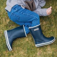 BUNDGAARD CLASSIC RUBBER BOOT Navy | Dětské barefoot holínky - 33