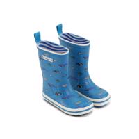 BUNDGAARD CLASSIC RUBBER BOOT Sea Animals | Dětské barefoot holínky - 27