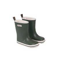 BUNDGAARD CLASSIC RUBBER BOOT WINTER Army Green | Dětské barefoot holínky - 22