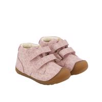 BUNDGAARD PETIT VELCRO Rabbit Old Rose | Dětské celoroční barefoot boty - 23