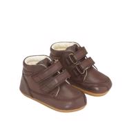 BUNDGAARD Prewalker II Strap Brown | Dětské první barefoot botičky - 20