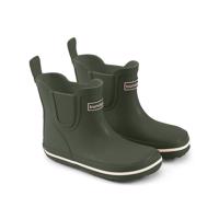 BUNDGAARD SHORT CLASSIC RUBBER BOOT Army | Dětské barefoot holínky - 27