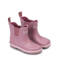 BUNDGAARD SHORT CLASSIC RUBBER BOOT Dark Rose Dětské barefoot holínky - 23