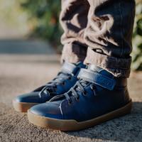 CRAVE BERGEN Dark Blue | Celoroční barefoot boty - 23