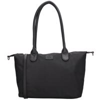 Dámská shopper taška Charm London Buckingham Mono 15,5L - černá