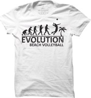 Dámské beachvolejbalové tričko Beach Volleyball evoluce