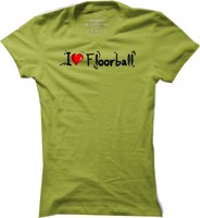 Dámské floorbalové tričko I Love Floorball