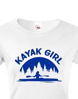 Dámské tričko Kayak Girl - ideální dámské triko na vodu