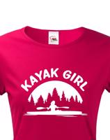 Dámské tričko Kayak Girl - ideální dámské triko na vodu