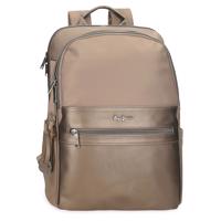 Dámský batoh na notebook 15,5L - Pepe Jeans Ruby - taupe