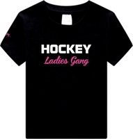 Dětské černé tričko LG - Hockey Gang