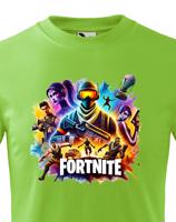 Dětské tričko s potiskem hry Fortnite - ideální pro malé hráče