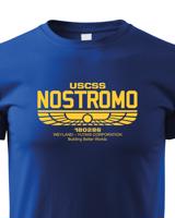 Dětské tričko USCSS Nostromo - motiv z oblíbené série Vetřelec