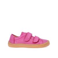 FRODDO TENISKY LEATHER D-VELCRO Fuxia | Dětské barefoot tenisky - 21