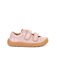 FRODDO TENISKY LEATHER D-VELCRO II Pink Shine Dětské barefoot tenisky - 23