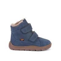 FRODDO ZERU TEX FURRY Denim | Dětské zimní barefoot boty - 23