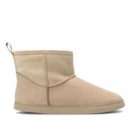 GROUNDIES COZY BOOT Low Cappuccino Dámské barefoot válenky - 36