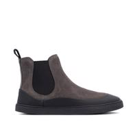 GROUNDIES SIENNA WOMEN Grey Black | Dámské barefoot chelsea boty - 36