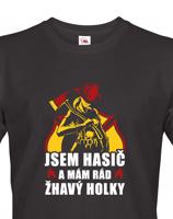 Hasičské tričko Mám rád žhavý holky