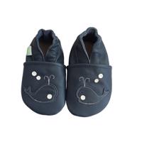 HOPI HOP BAREFOOT KOŽENÉ CAPÁČKY Velryba Navy | Dětské barefoot capáčky - 18