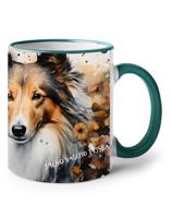 Hrnek s potiskem Sheltie - skvělý dárek pro milovníky psů