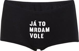 Kalhotky černé JL10 - Já to mr*ám vole