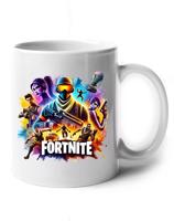 Keramický hrnek s úžasným potiskem fortnite- skvělý dárek na narozeniny