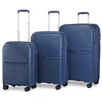 KONO travel set kufrů polypropylén - 40L, 68L, 97L - navy