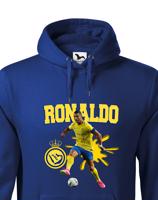 Pánská mikina s potiskem hráče Ronaldo - Al Nassr - ideální pro fanoušky Ronalda