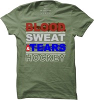 Pánské hokejové tričko Blood sweat & tears Hockey