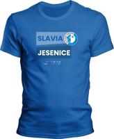 Pánské modré tričko SK Slavia Jesenice - est. 1930