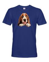 Pánské tričko Basset - tričko pro milovníky psů