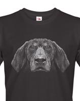 Pánské tričko - modrý coonhound - triko pro pejskaře