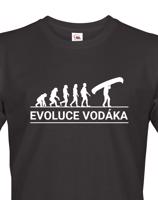 Pánské tričko pro vodáky Evoluce vodáka - super tričko pro vodáky