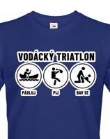 Pánské tričko pro vodáky Vodácký triatlon - ideální triko na loď