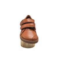 PEGRES CELOROČNÍ TENISKY BF54 0.1 Brown | Dětské barefoot tenisky - 25