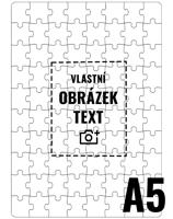 Puzzle s vlastní fotkou A5 na stojato