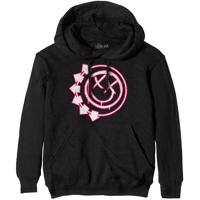 RockOff BLINK-182 unisex mikina s kapucí. SIX ARROW SMILE - černá Velikost: L