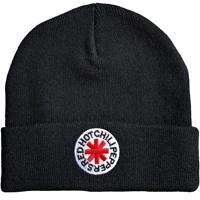 RockOff RED HOT CHILI PEPPERS UNISEX BEANIE HAT: CLASSIC ASTERISK čepice - černá