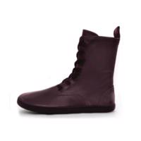 SHAPEN MAVERICK Plum | Kotníkové barefoot boty - 39