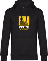 Unisex černá mikina PEUNI - BE REAL